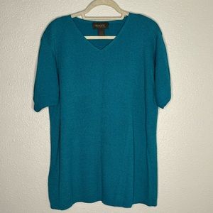 Lane Bryant Turquoise Top Size 18/20 Plus